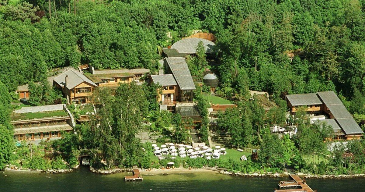 Bill Gates résidence Records immobiliers dans le monde: Bill Gates résidence